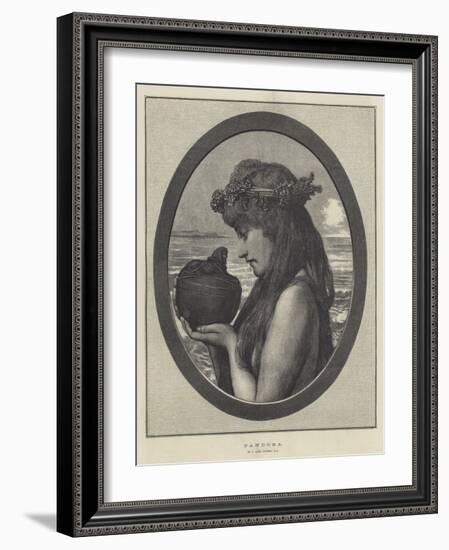 Pandora-Sir Lawrence Alma-Tadema-Framed Giclee Print