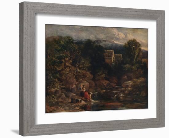 Pandy Mill, 1843-David Cox the elder-Framed Giclee Print