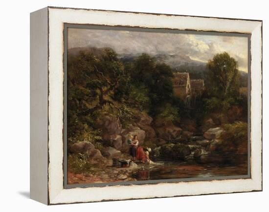 Pandy Mill, 1843-David Cox-Framed Premier Image Canvas