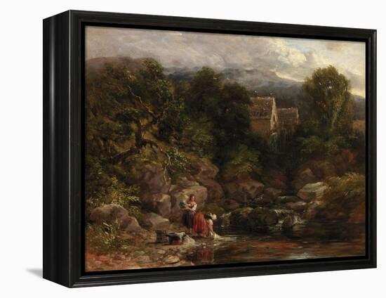 Pandy Mill, 1843-David Cox-Framed Premier Image Canvas