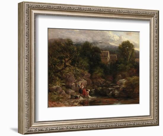 Pandy Mill, 1843-David Cox-Framed Giclee Print