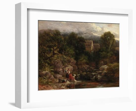 Pandy Mill, 1843-David Cox-Framed Giclee Print