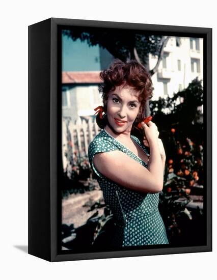 PANE AMORE E FANTASIA / PAIN AMOUR and FANTAISIE, 1953 directed by Gina Lollobrigida (photo)-null-Framed Stretched Canvas