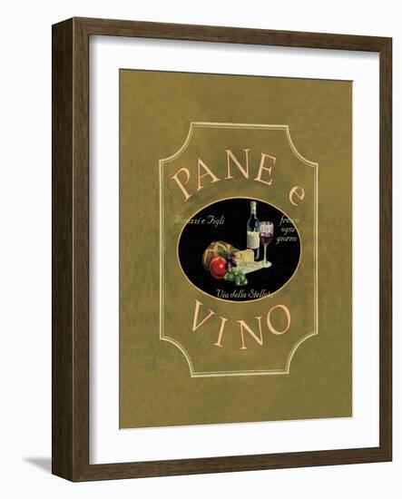 Pane e Vino-Catherine Jones-Framed Art Print