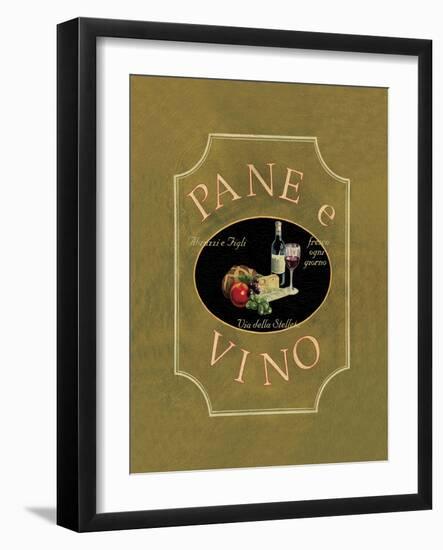 Pane e Vino-Catherine Jones-Framed Art Print