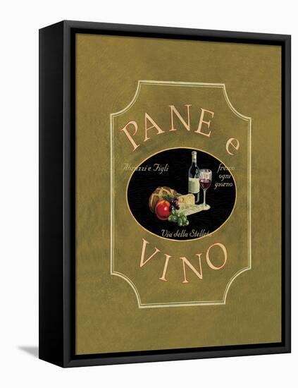 Pane e Vino-Catherine Jones-Framed Stretched Canvas