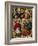 Panel Depicting the Last Supper (Stained Glass)-German School-Framed Giclee Print