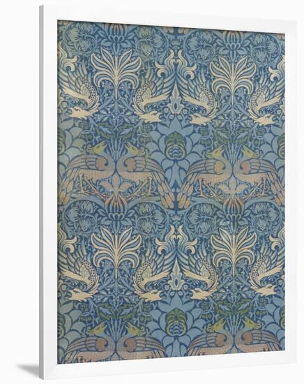 Panel Entitled "Peacock and Dragon", 1878-William Morris-Framed Giclee Print