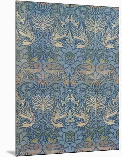 Panel Entitled "Peacock and Dragon", 1878-William Morris-Mounted Giclee Print