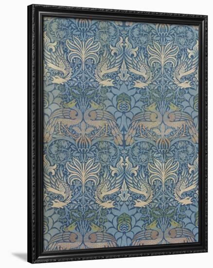 Panel Entitled "Peacock and Dragon", 1878-William Morris-Framed Giclee Print