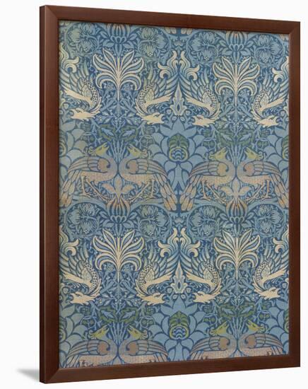 Panel Entitled "Peacock and Dragon", 1878-William Morris-Framed Giclee Print