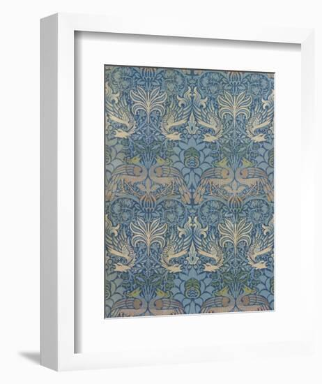 Panel Entitled "Peacock and Dragon", 1878-William Morris-Framed Giclee Print