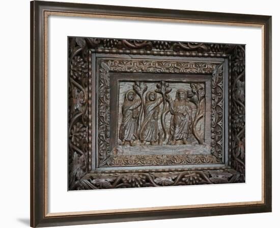 Panel from 5C Door: Christ Appears to the Holy Women at the Tomb-null-Framed Giclee Print