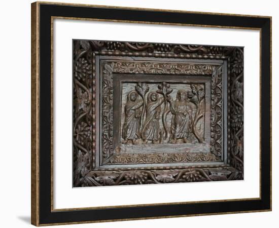 Panel from 5C Door: Christ Appears to the Holy Women at the Tomb-null-Framed Giclee Print