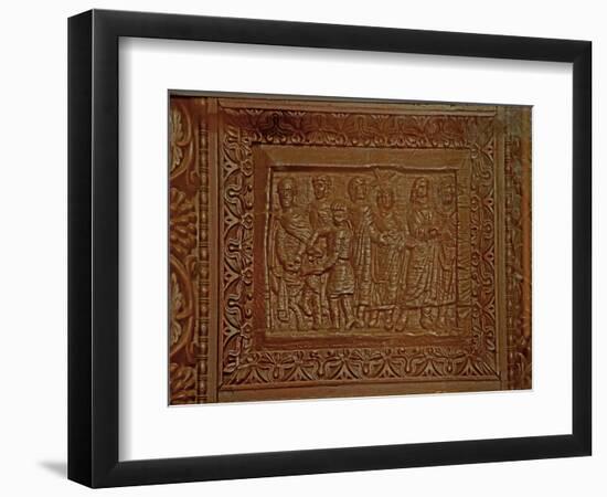 Panel from 5C Door: Pilate Washes His Hands - Jesus Is Led Away-null-Framed Giclee Print