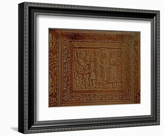 Panel from 5C Door: Pilate Washes His Hands - Jesus Is Led Away-null-Framed Giclee Print