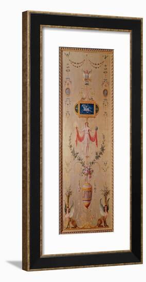 Panel from the Boudoir of Marie-Antoinette circa 1786-Richard Mique-Framed Giclee Print