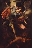 Archangel Michael Defeating Lucifer-Panfilo Nuvolone-Mounted Art Print