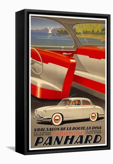 Panhard Auto-null-Framed Premier Image Canvas