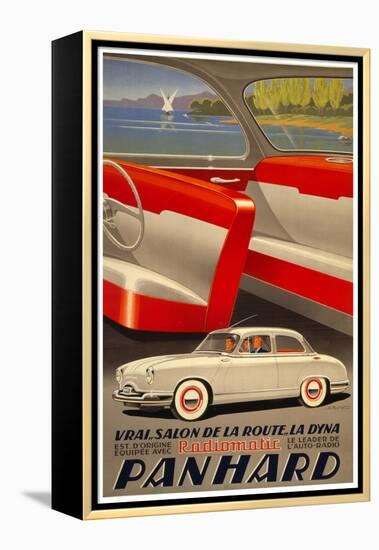 Panhard Auto-null-Framed Premier Image Canvas