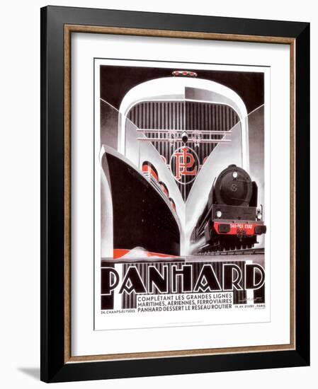 Panhard Lines-Alexis Kow-Framed Art Print