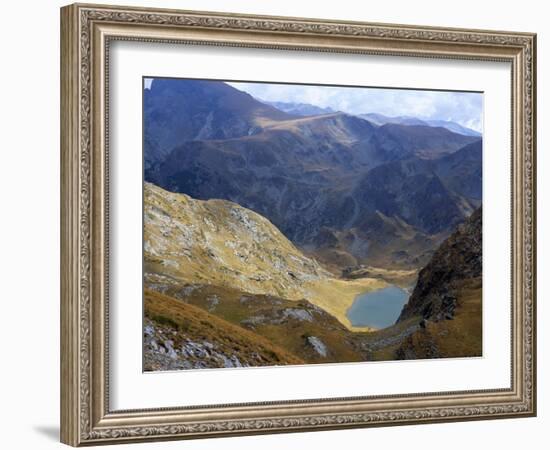 Panicata Lake in Valley Below Hajduta Peak, 2465M, in Rila Mountains, Rila National Park, Bulgaria-Richard Nebesky-Framed Photographic Print