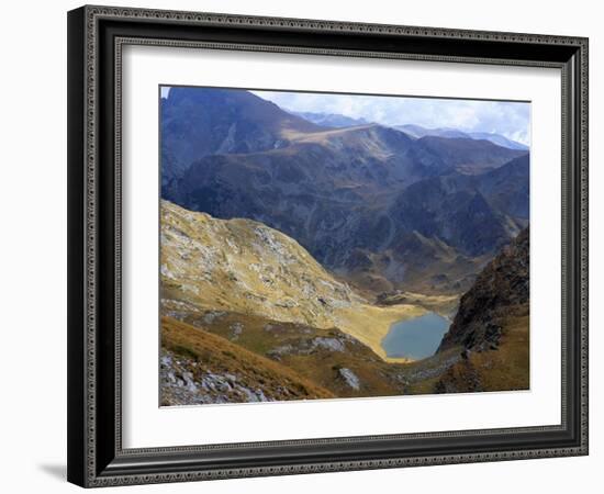 Panicata Lake in Valley Below Hajduta Peak, 2465M, in Rila Mountains, Rila National Park, Bulgaria-Richard Nebesky-Framed Photographic Print