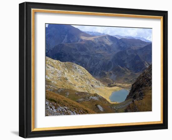 Panicata Lake in Valley Below Hajduta Peak, 2465M, in Rila Mountains, Rila National Park, Bulgaria-Richard Nebesky-Framed Photographic Print