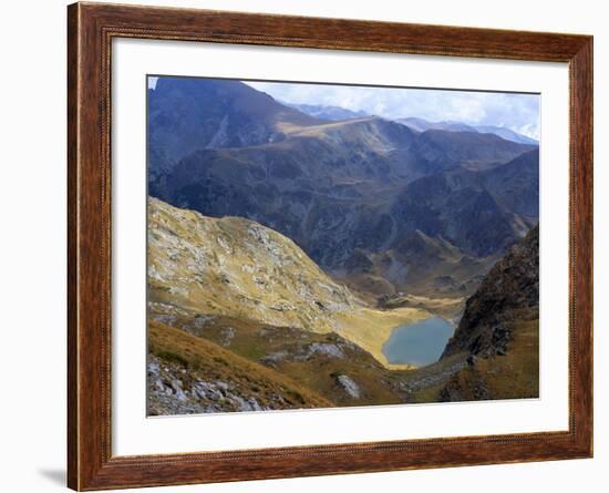 Panicata Lake in Valley Below Hajduta Peak, 2465M, in Rila Mountains, Rila National Park, Bulgaria-Richard Nebesky-Framed Photographic Print