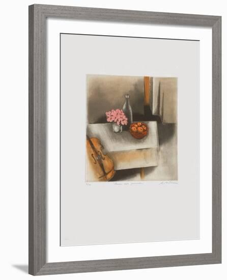 Panier aux pommes-Annapia Antonini-Framed Limited Edition