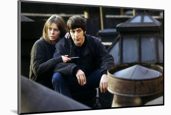 Panique a Needle Park, PANIC IN NEEDLE PARK, by JERRYSCHATZBERG with Al Pacino, Kitty Winn, 1971 (p-null-Mounted Photo