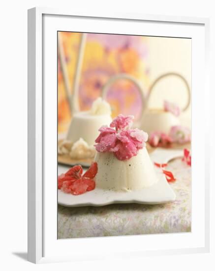 Panna Cotta (Cream Dessert), Emilia-Romagna, Italy-Jan-peter Westermann-Framed Photographic Print