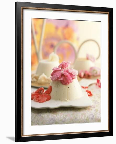 Panna Cotta (Cream Dessert), Emilia-Romagna, Italy-Jan-peter Westermann-Framed Photographic Print