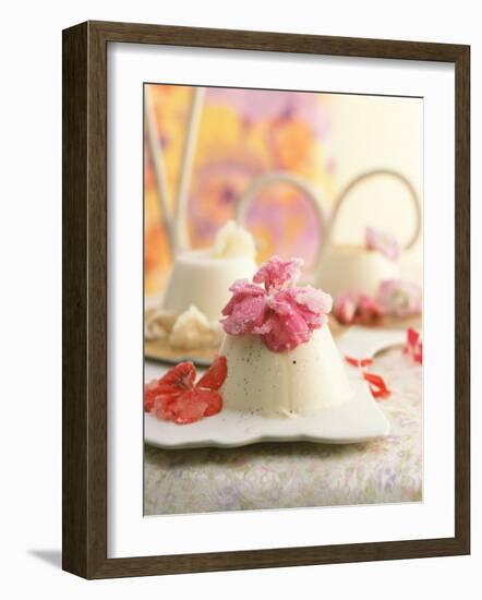 Panna Cotta (Cream Dessert), Emilia-Romagna, Italy-Jan-peter Westermann-Framed Photographic Print