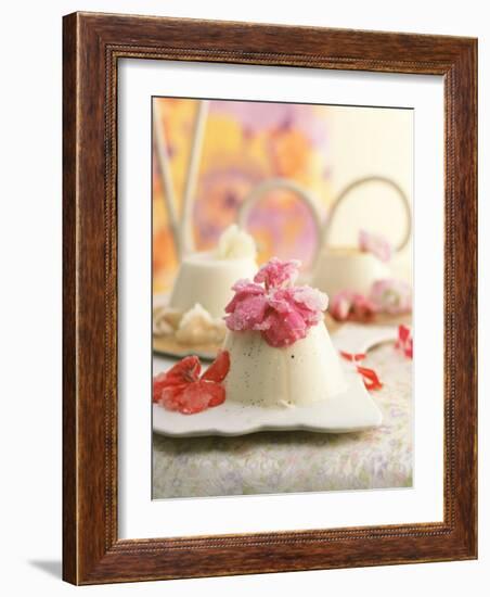 Panna Cotta (Cream Dessert), Emilia-Romagna, Italy-Jan-peter Westermann-Framed Photographic Print
