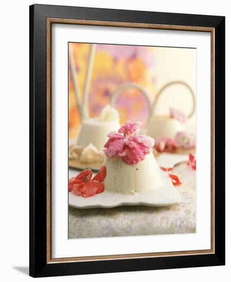 Panna Cotta (Cream Dessert), Emilia-Romagna, Italy-Jan-peter Westermann-Framed Photographic Print