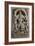 Panneau de char de procession : Narasimha sortant de la colonne et saisissant l'impie Hirayakasipu-null-Framed Giclee Print