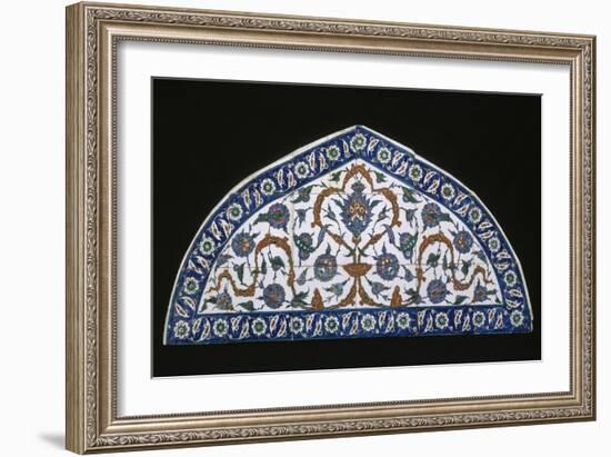 Panneau de revêtement, tympan de la mosquée de Piyale Pacha-null-Framed Giclee Print