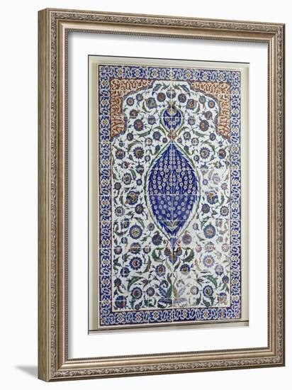 Panneau du mausolée de Selim II-null-Framed Giclee Print