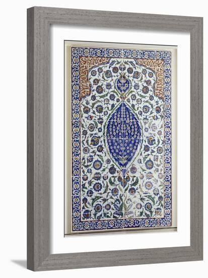 Panneau du mausolée de Selim II-null-Framed Giclee Print