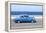 Panned' Shot of Old Blue American Car to Capture Sense of Movement-Lee Frost-Framed Premier Image Canvas