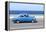 Panned' Shot of Old Blue American Car to Capture Sense of Movement-Lee Frost-Framed Premier Image Canvas