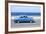 Panned' Shot of Old Blue American Car to Capture Sense of Movement-Lee Frost-Framed Photographic Print