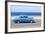 Panned' Shot of Old Blue American Car to Capture Sense of Movement-Lee Frost-Framed Photographic Print