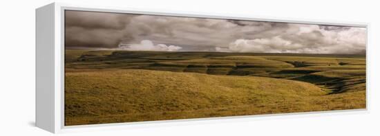 Pano of the Flint Hills of Kansas-Michael Scheufler-Framed Premier Image Canvas