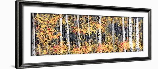 Panor Aspens 2-Roderick E. Stevens-Framed Giclee Print