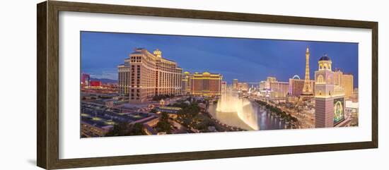 Panorama 1 Las Vegas-Moises Levy-Framed Photographic Print