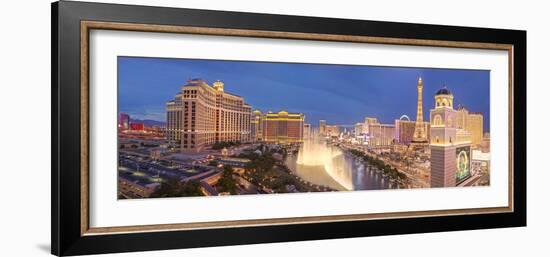 Panorama 1 Las Vegas-Moises Levy-Framed Photographic Print