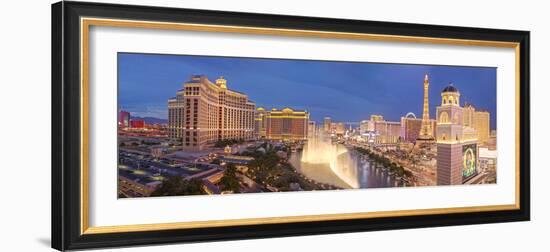 Panorama 1 Las Vegas-Moises Levy-Framed Photographic Print