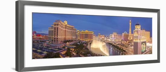 Panorama 1 Las Vegas-Moises Levy-Framed Photographic Print